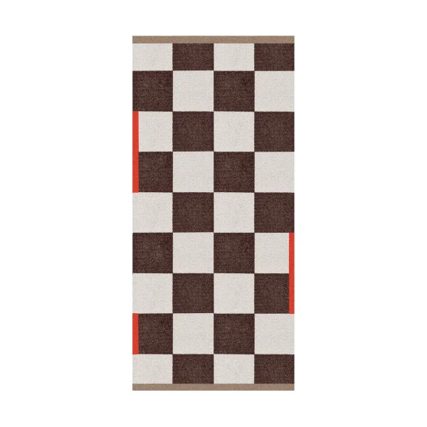 Mette Ditmer Tapis polyvalent Square large Brown