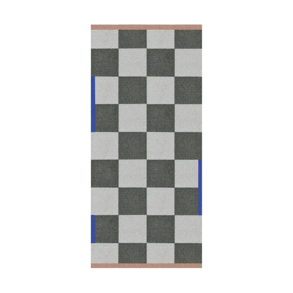 Mette Ditmer Tapis polyvalent Square large Dark olive