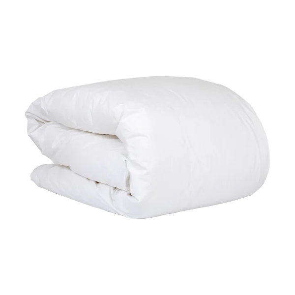 Mille Notti Housse de couette Pousada Percale EKO Blanc, 150x210 cm