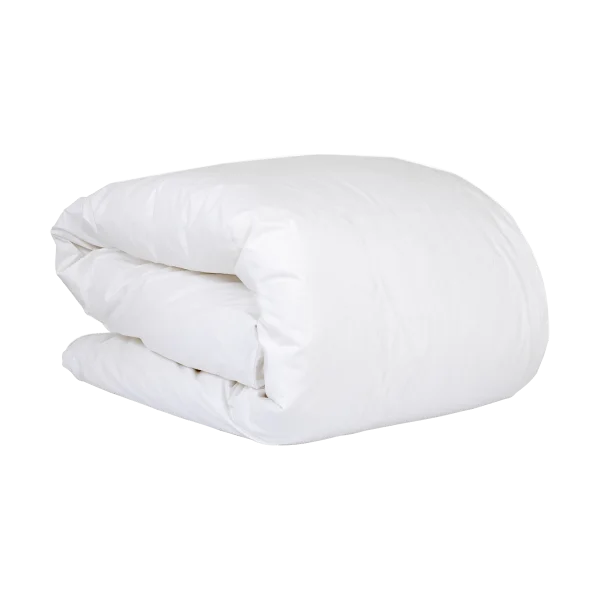 Mille Notti Housse de couette Pousada Percale EKO Blanc, 220x220 cm