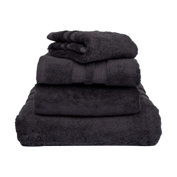 Mille Notti Serviette Fontana EKO Anthracite, 100x150 cm