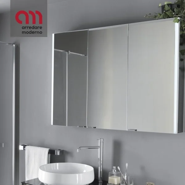 Miroir avec rangement Due Evo Inda