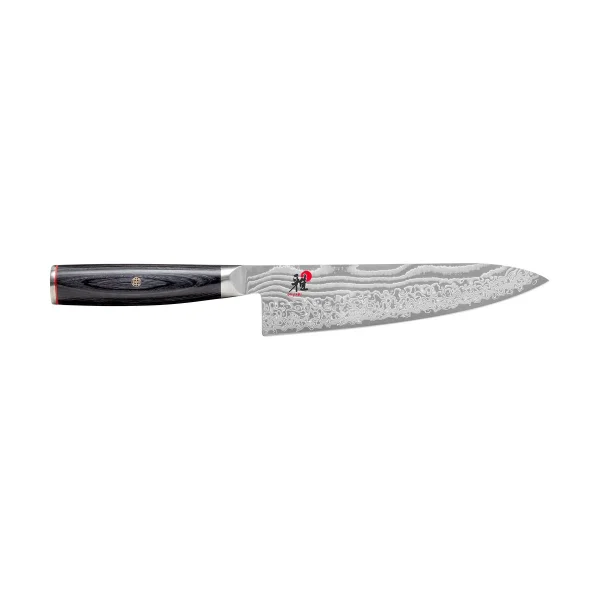 Miyabi Couteau de chef gyutoh Raw 5000FCD 20 cm Damaské noir