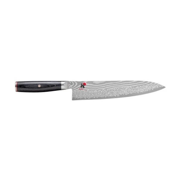 Miyabi Couteau de chef gyutoh Raw 5000FCD 24 cm Damaské noir
