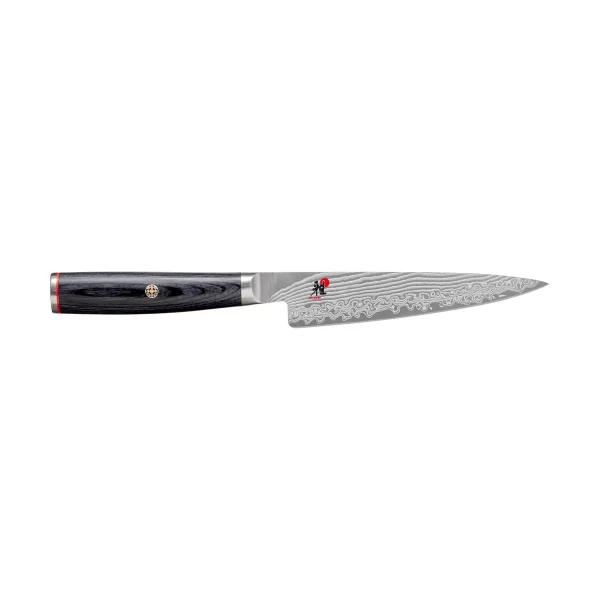 Miyabi Couteau d’office Shotoh Raw 5000FCD 13 cm Damaské noir