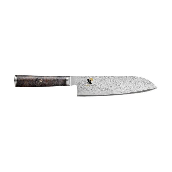 Miyabi Couteau santoku damassé Black 5000MCD 67 18 cm