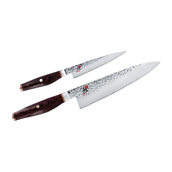 Miyabi Lot de couteaux Miyabi Artisan 6000MCT 2 Pièces Bois