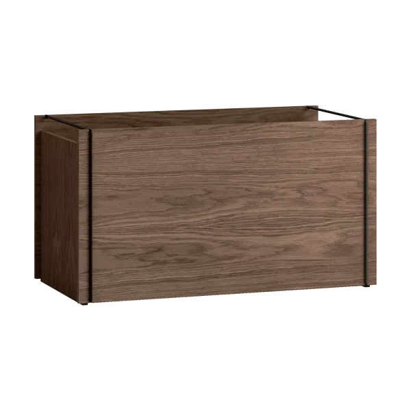 MOEBE Boîte de rangement Moebe Smoked oak-black