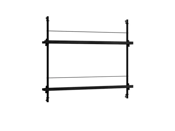 Moebe - Magazine Shelving Black/Black