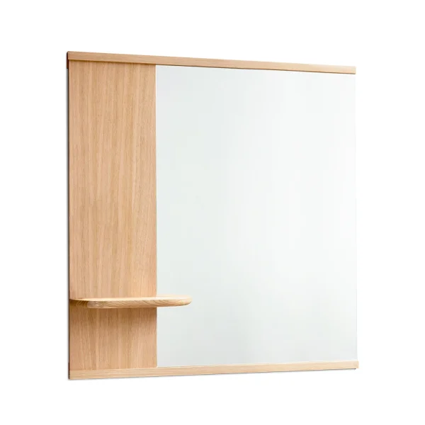 Moebe - Mirror With A Shelf Miroir 70cm Chêne