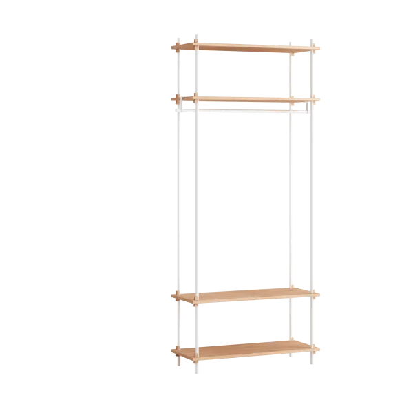 MOEBE Moebe shelving system s.200.1.F Chêne-blanc