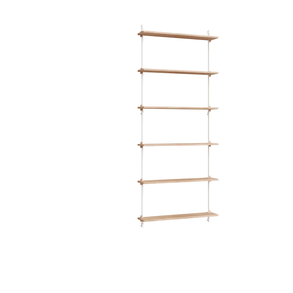 MOEBE Moebe wall shelving ws.200.1 Chêne-blanc