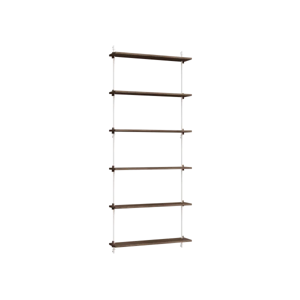 MOEBE Moebe wall shelving ws.200.1 Chêne fumé-blanc