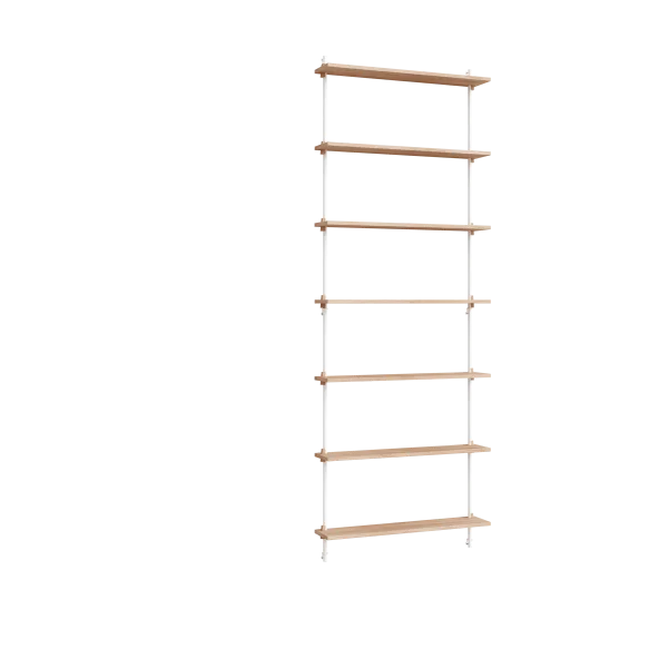 MOEBE Moebe wall shelving ws.230.1 Chêne-blanc