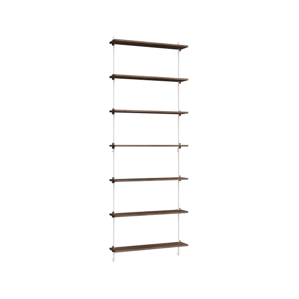 MOEBE Moebe wall shelving ws.230.1 Chêne fumé-blanc