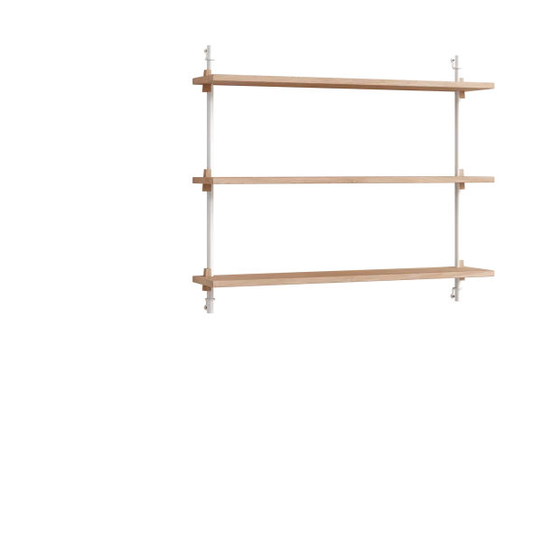 MOEBE Moebe wall shelving ws.65.1 Chêne-blanc