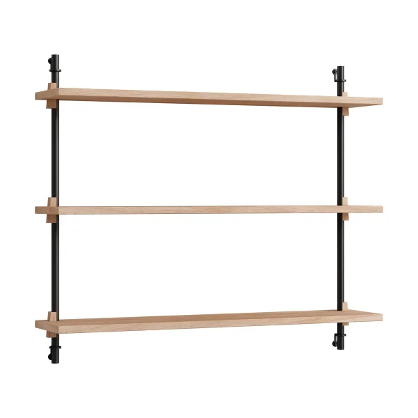 MOEBE Moebe wall shelving ws.65.1 Chêne-noir