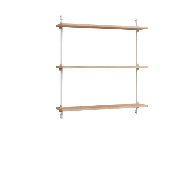 MOEBE Moebe wall shelving ws.85.1 Chêne-blanc