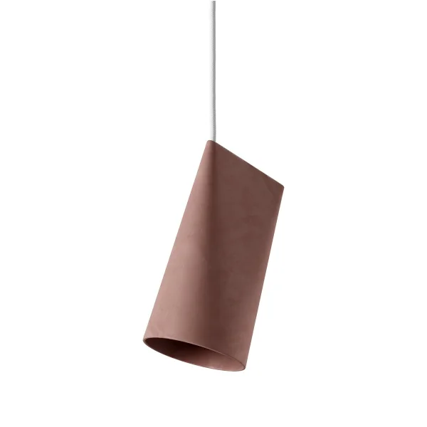 MOEBE Plafonnier en céramique 11,2x22 cm Terra Cotta, Bois