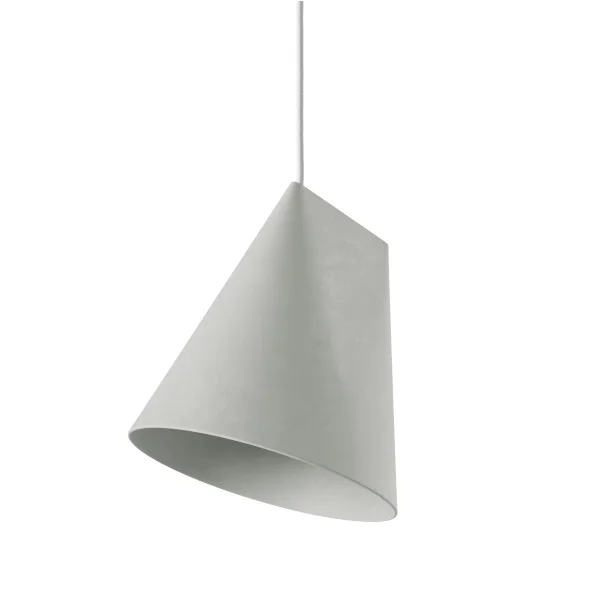 MOEBE Plafonnier en céramique 23x23,5 cm Gris clair