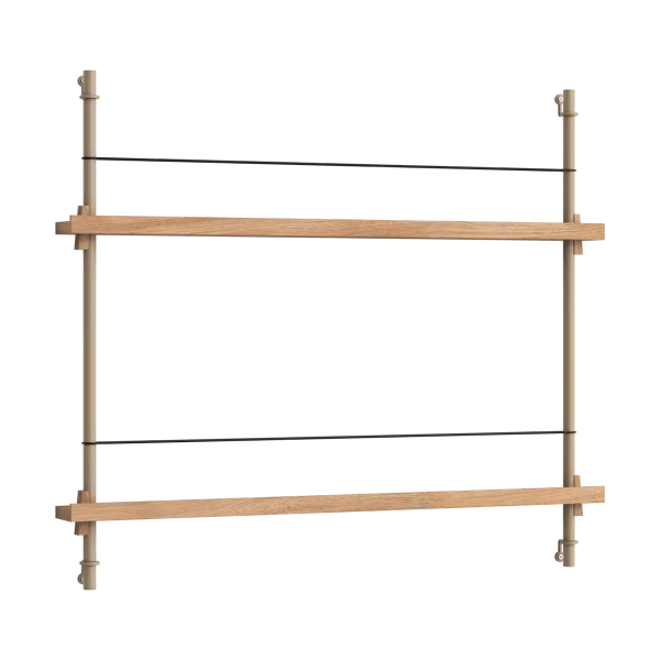 MOEBE Porte-revues Moebe Oak-grey