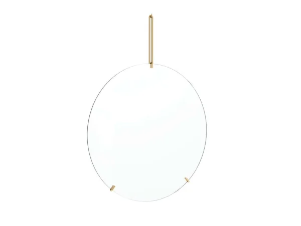 Moebe - Wall Mirror Ø70 Brass