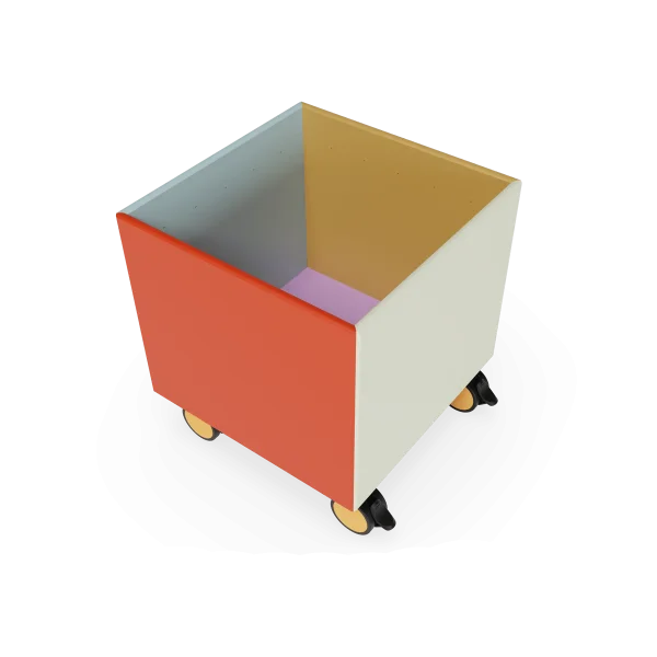 Montana Boîte de rangement avec roulettes Montana x KIMPOP Box 34,4x37,8x35,4 cm