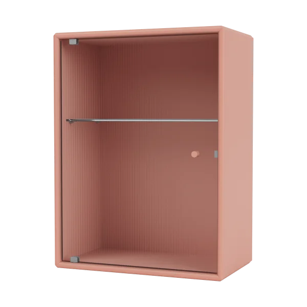 Montana Cabinet de toilette Ripple 35,4x46,8x20 cm Rhubarb