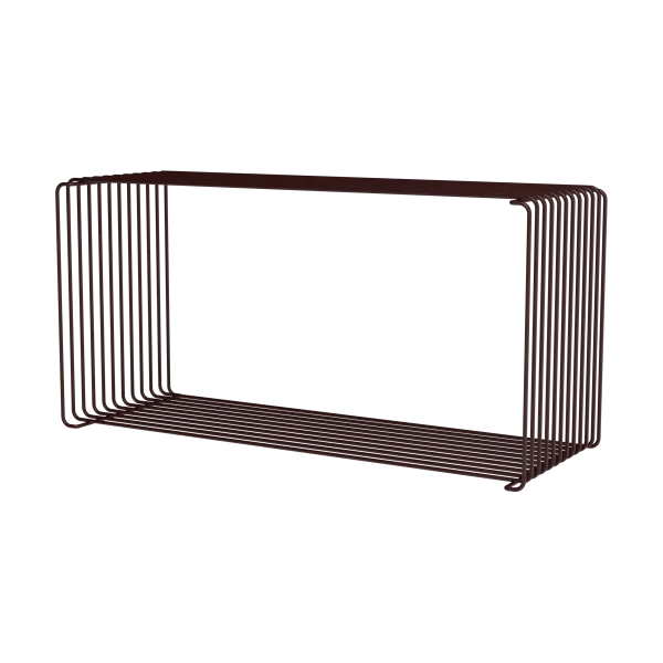 Montana Étagère cube Panton Wire Extended 70x34,8x25,7 cm Black red