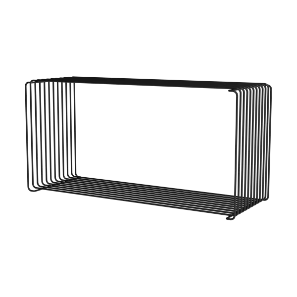 Montana Étagère cube Panton Wire Extended 70x34,8x25,7 cm Black