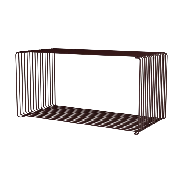 Montana Étagère cube Panton Wire Extended 70x34,8x34,8 cm Black red