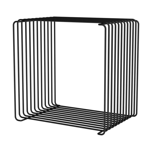 Montana Étagère cube Panton Wire Single 34,8x34,8x25,7 cm Black