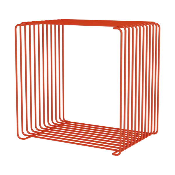 Montana Étagère cube Panton Wire Single 34,8x34,8x25,7 cm Rosehip