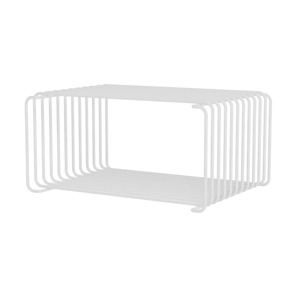 Montana Étagère demi-hauteur Panton Wire 34,8x17,2x25,7 cm Snow