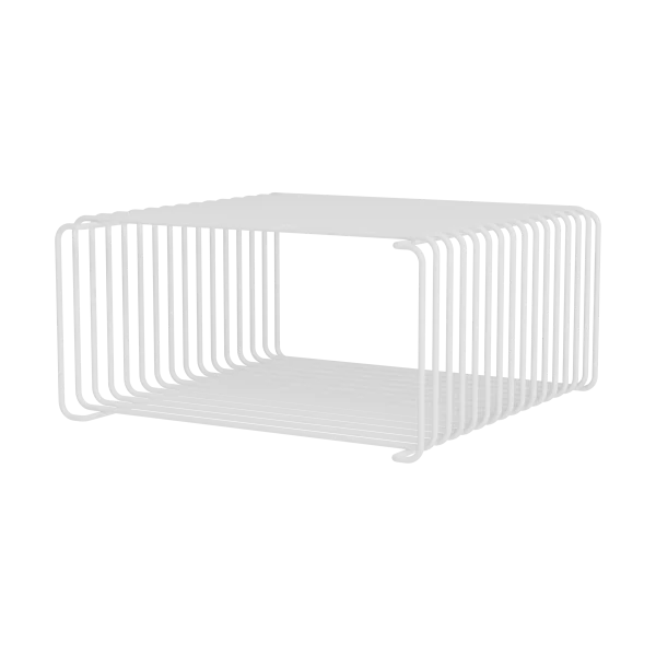 Montana Étagère demi-hauteur Panton Wire 34,8x17,2x34,8 cm Snow