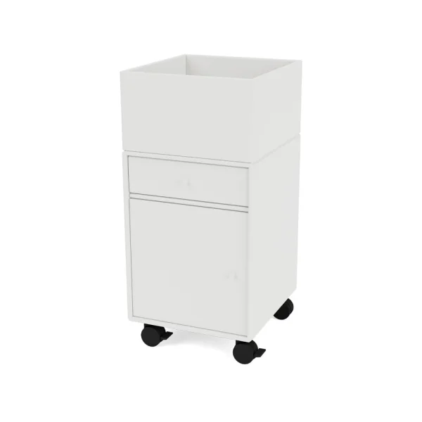 Montana Meuble de rangement à roulettes Runner white 01