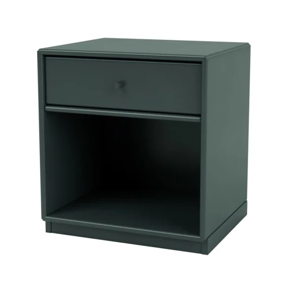 Montana Table de chevet Dream black jade 163, socle 3 cm