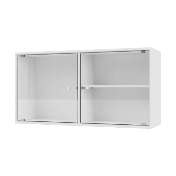 Montana Vitrine Ripple I 69,6x35,4x20 cm NewWhite