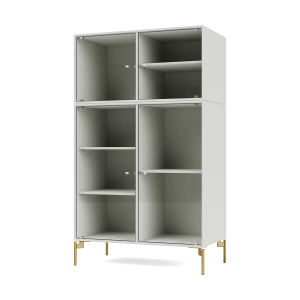 Montana Vitrine Ripple III 69,6x117,6x38 cm Nordic-pieds Brass