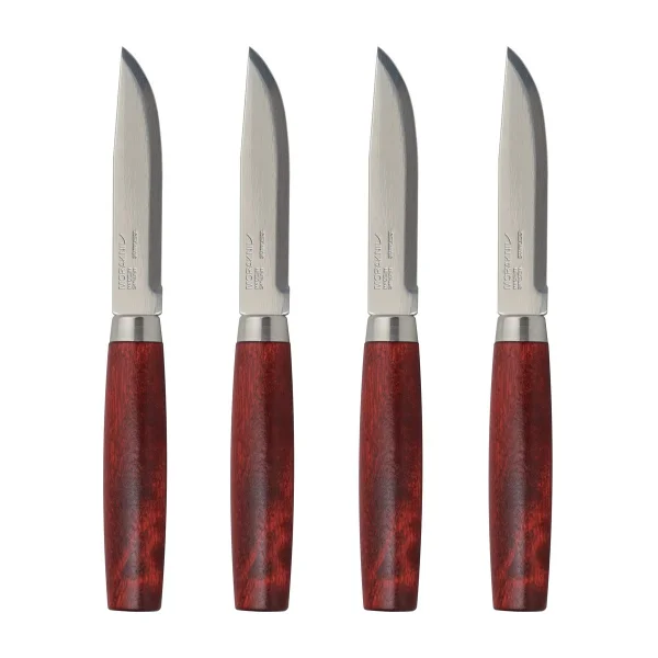 Morakniv Morakniv Classic Steak Knife Lot de 4 Rouge