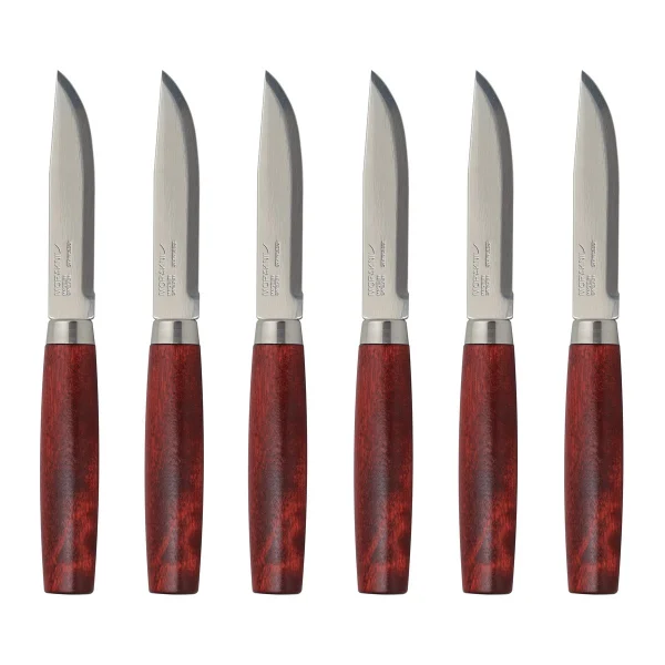 Morakniv Morakniv Classic Steak Knife Lot de 6 Rouge