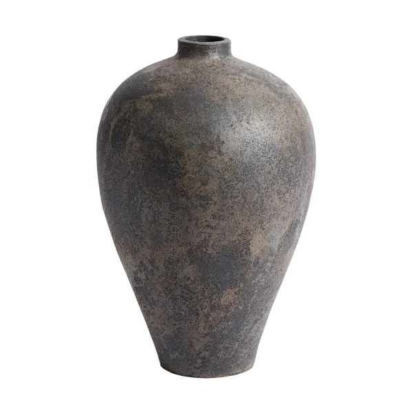 MUUBS Pot-Vase Memory 60 cm Terre cuite brune/grise