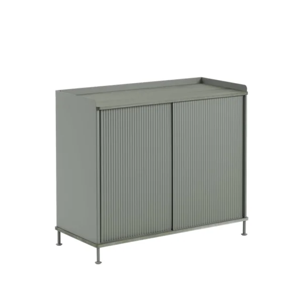 Muuto Buffet Enfold Tall Dusty green-Metal