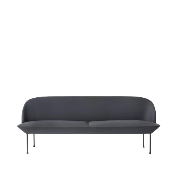 Muuto Canapé Oslo 3 places Steelcut 180-Dark grey