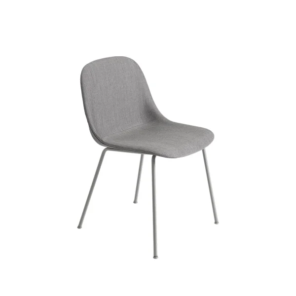 Muuto Chaise Fiber structure acier Remix 133-grey