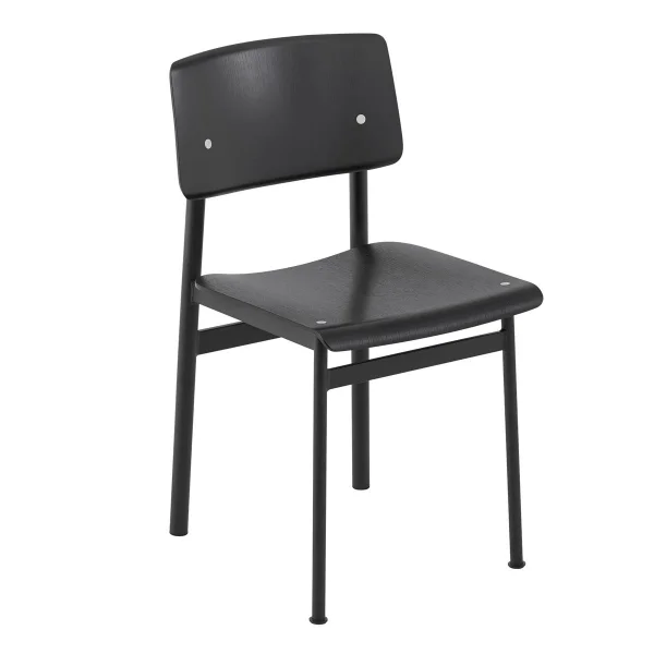 Muuto Chaise Loft Chair Noir-noir