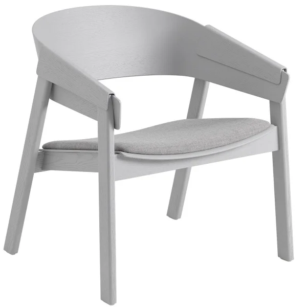 Muuto Chaise lounge Cover remix Gris