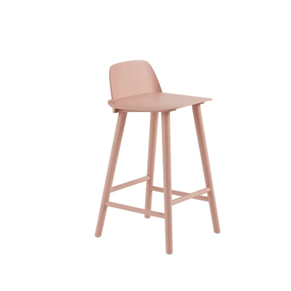 Muuto Chaise Nerd counter Tan rose