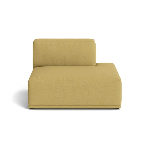 Muuto Connect soft modul Hallingdal 65 nº 407 jaune Sans accoudoirs (D)