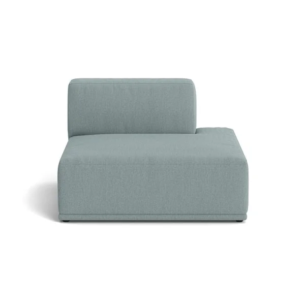 Muuto Connect soft modul Re-wool nº 718 bleu clair Sans accoudoirs (D)